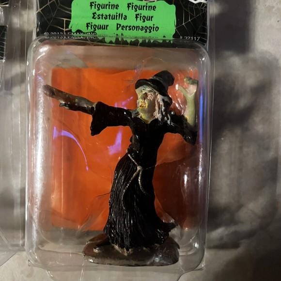 Lemax Spooky Town 2013 Halloween Witch Casts Spell #32117 The Mummy 2007 Set - Picture 3 of 8